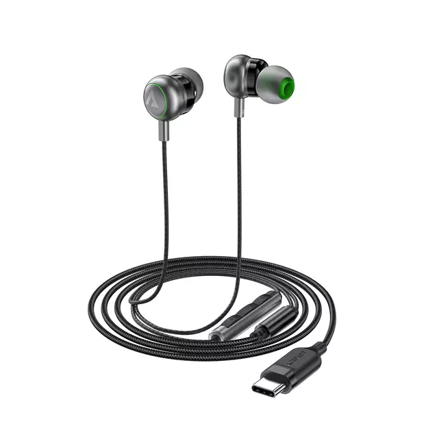 Acefast L5 Wired In-Ear Headphones USB-C 1.2m - Black 9