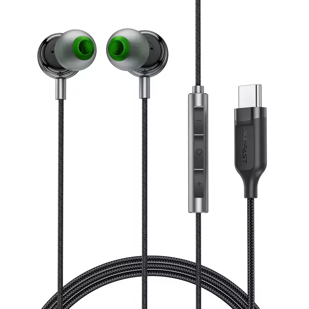 Acefast L5 Wired In-Ear Headphones USB-C 1.2m - Black 7