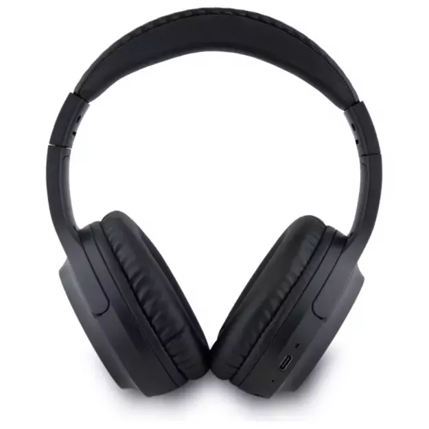 BMW Bluetooth ENC Headphones BMBHMIAV27MBCTK Black/Black Printed Logos 2