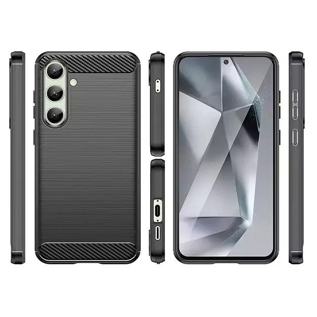 Carbon Case for Samsung Galaxy S24 FE - Black 7