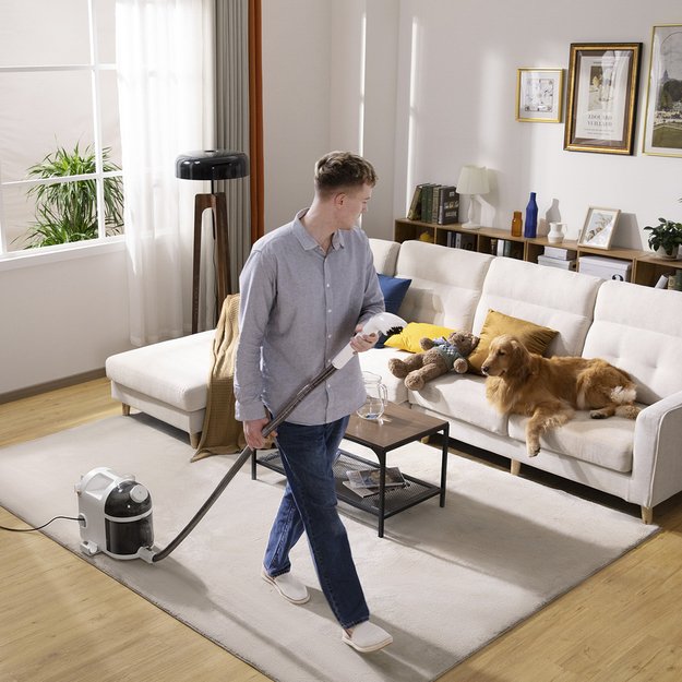 UWANT B200 12000Pa 1900W washing vacuum cleaner with Deep Cleaning steam cleaning function + steam nozzle - white 31