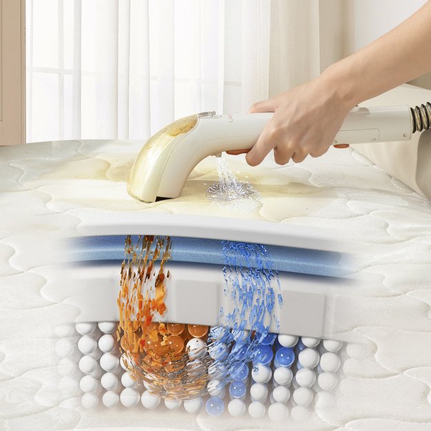 UWANT B200 12000Pa 1900W washing vacuum cleaner with Deep Cleaning steam cleaning function + steam nozzle - white 21