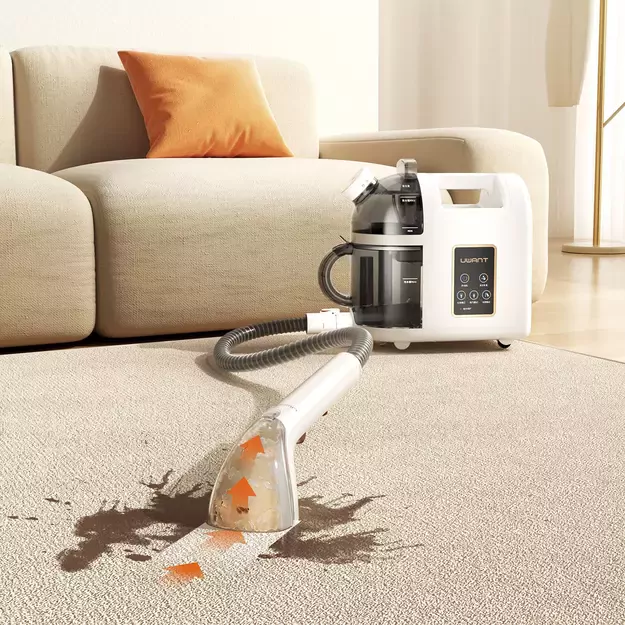 UWANT B200 12000Pa 1900W washing vacuum cleaner with Deep Cleaning steam cleaning function + steam nozzle - white 15