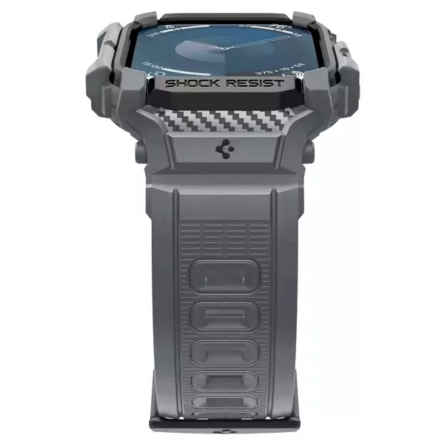 Spigen Rugged Armor Case for Apple Watch 10 46mm - Gray 1