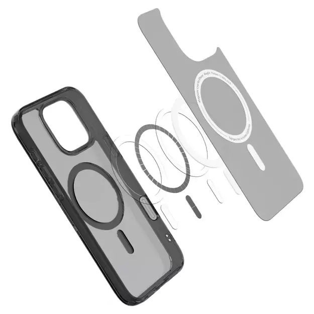 Spigen Ultra Hybrid &quot T&quot  MagSafe Case for iPhone 16 Pro Max - Black 2