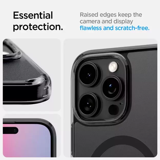 Spigen Ultra Hybrid &quot T&quot  MagSafe Case for iPhone 16 Pro Max - Black 8
