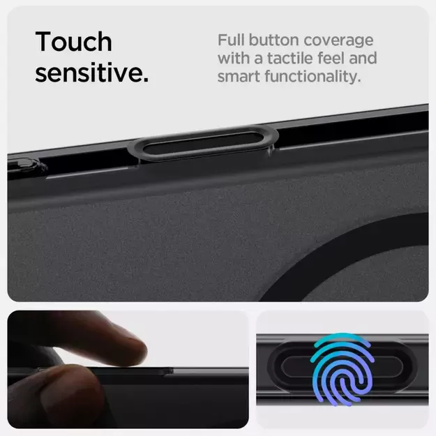 Spigen Ultra Hybrid &quot T&quot  MagSafe Case for iPhone 16 Pro Max - Black 6