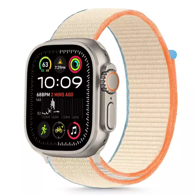 Tech-Protect Nylon Apple Watch Strap 40/41/42mm Beige