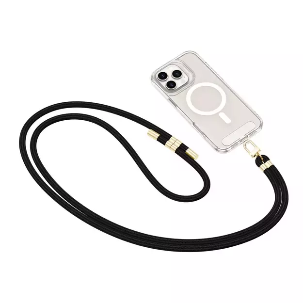 Tech-Protect C7S Rope Crossbody Strap Leash - Black 2