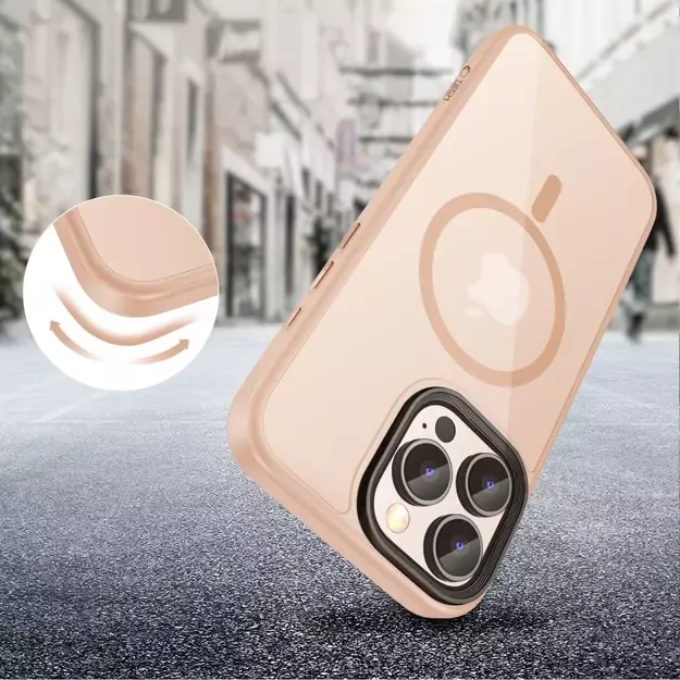 Tech-Protect MagMat MagSafe iPhone 16 Pro Max Case - Pink 3