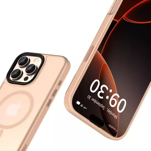 Tech-Protect MagMat MagSafe iPhone 16 Pro Max Case - Pink 2