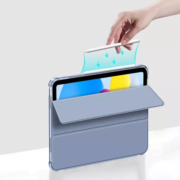 Tech-Protect SC Pen Hybrid Case for iPad 10 / 2022 - Blue - Transparent 12