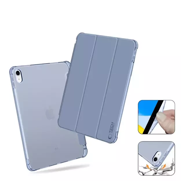 Tech-Protect SC Pen Hybrid Case for iPad 10 / 2022 - Blue - Transparent 8