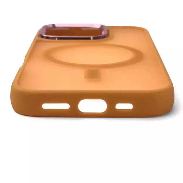Wozinsky Fashion Case with MagSafe for Samsung Galaxy S24 FE - Orange 5