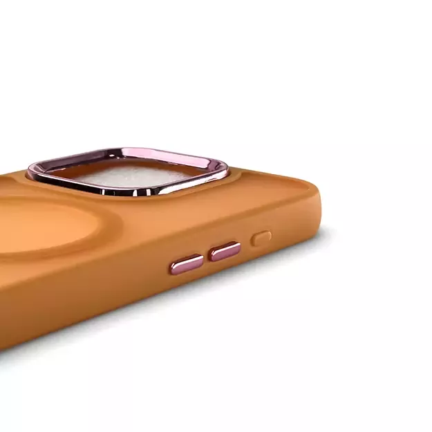 Wozinsky Fashion Case with MagSafe for Samsung Galaxy S24 FE - Orange 4