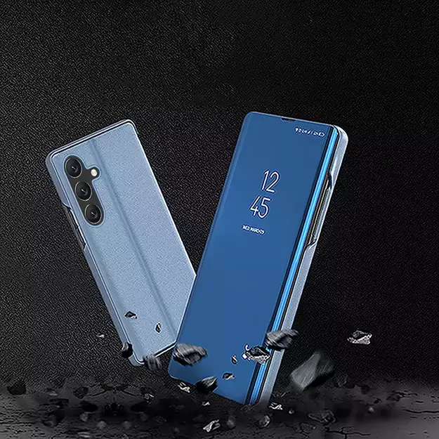 Clear View Case for Samsung Galaxy A26 Cover with Flip - Blue 11