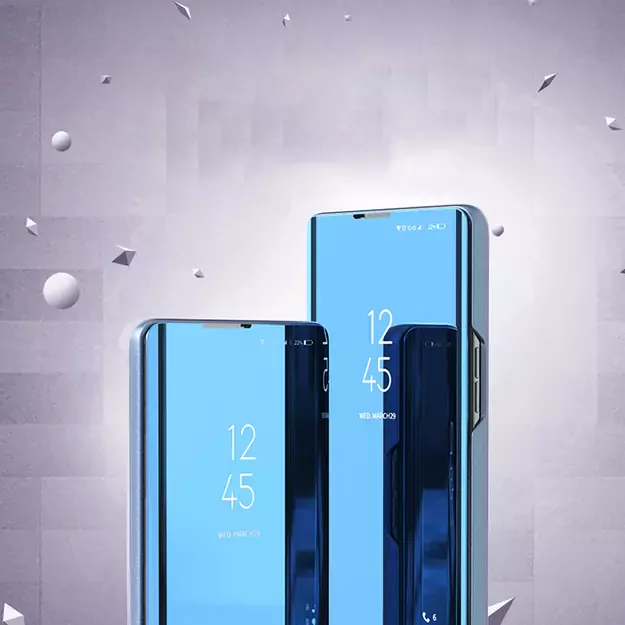 Clear View Case for Samsung Galaxy A26 Cover with Flip - Blue 12