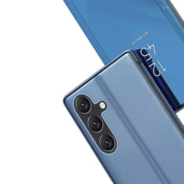 Clear View Case for Samsung Galaxy A26 Cover with Flip - Blue 8