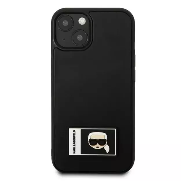 Karl Lagerfeld KLHCP13M3DKPK iPhone 13 6,1  czarny/black hardcase Ikonik Patch 14