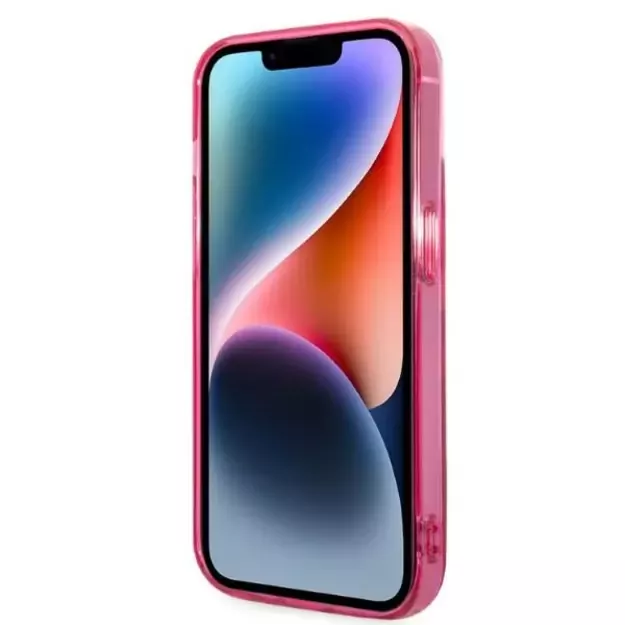 Karl Lagerfeld KLHCP14MTGKCP iPhone 14 Plus 6,7  hardcase różowy/pink Gradient Ikonik Karl & Choupette 4