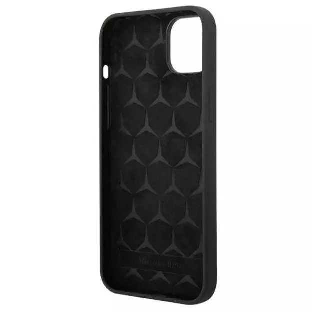 Mercedes Silicone Line case for iPhone 14 Plus - black 3