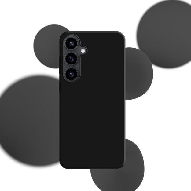 3mk Silicone Case for Samsung Galaxy S25+ - Black 5