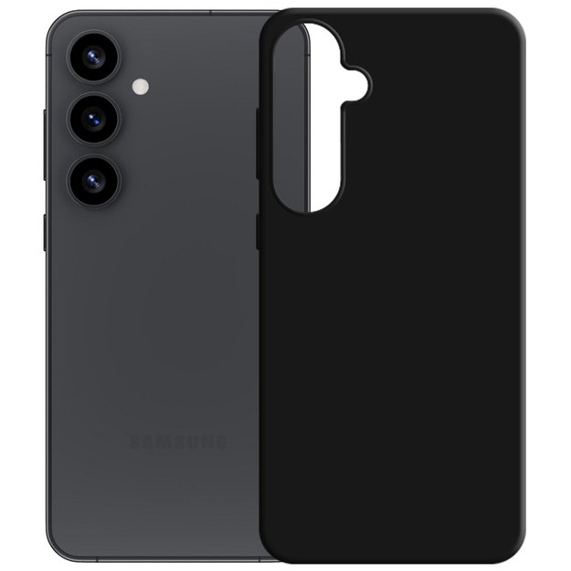 3mk Silicone Case for Samsung Galaxy S25+ - Black 4