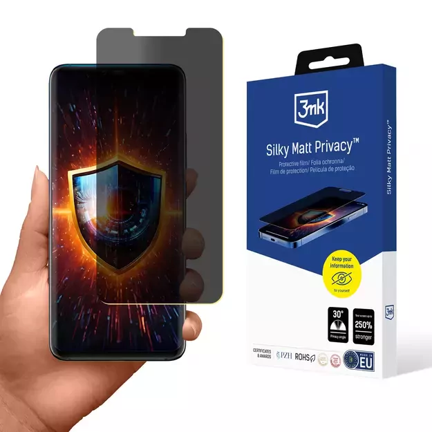 3mk Silky Matt Privacy Privacy Screen Protector for Huawei Mate 20 Pro