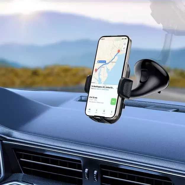 Tech-Protect V8 Car Holder for Dashboard and Air Vent - Black 1