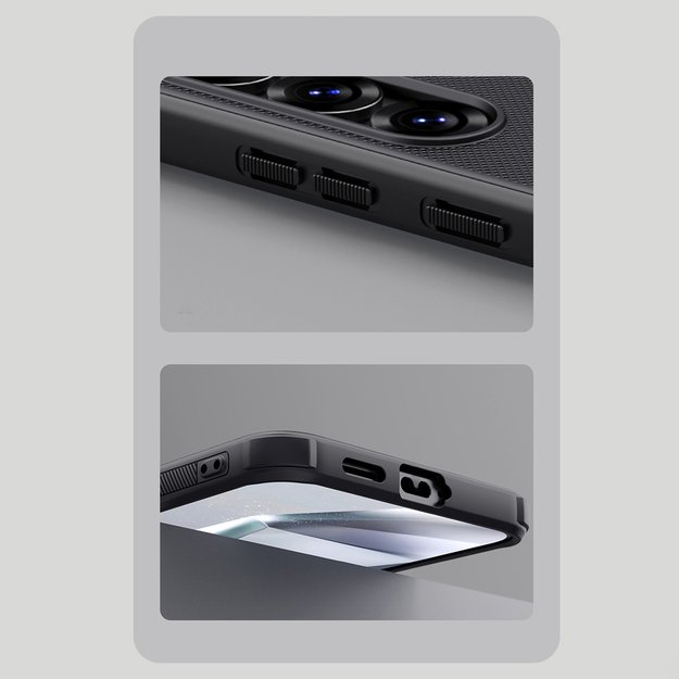 Nillkin Super Frosted Shield Pro Magnetic Case for Samsung S25 with MagSafe - Black 31