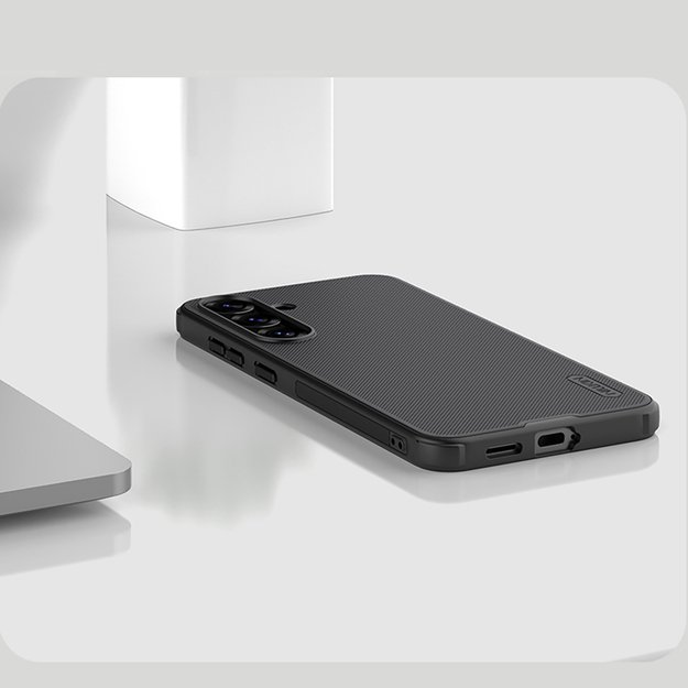 Nillkin Super Frosted Shield Pro Magnetic Case for Samsung S25 with MagSafe - Black 32