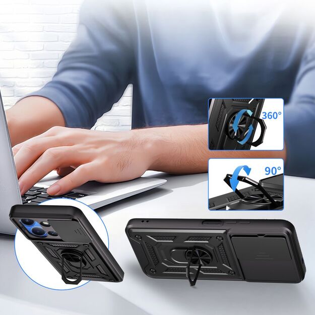 Tech-Protect CamShield Pro Case for Xiaomi Redmi 15C - Black 3