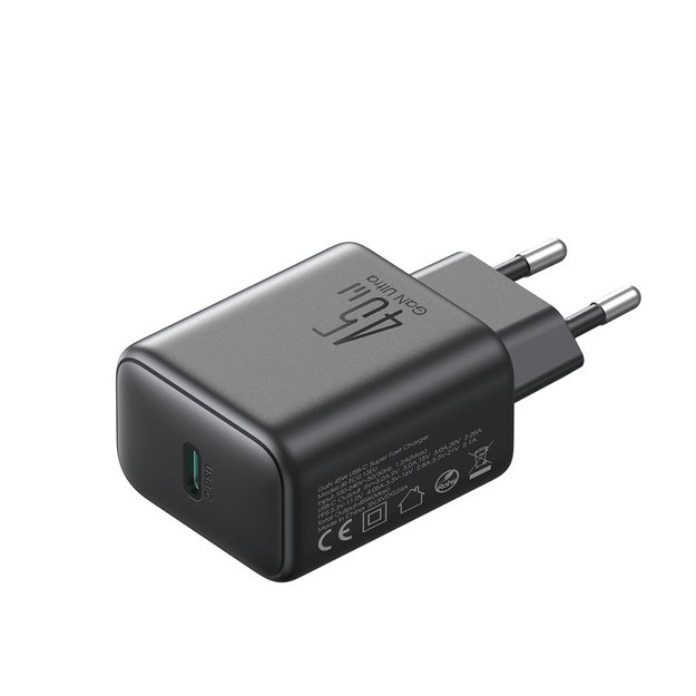 Joyroom JR-TCG13 45W GaN Wall Charger for Samsung Ultra - Black 5