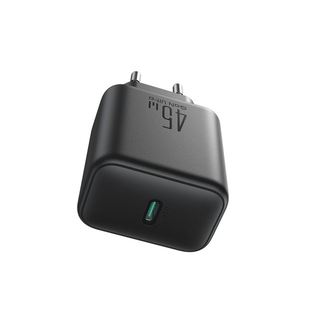 Joyroom JR-TCG13 45W GaN Wall Charger for Samsung Ultra - Black 1