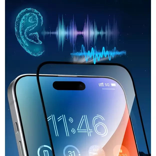 Joyroom JR-MKN0313 Corning Eyecare Tempered Glass for iPhone 15 Plus/16 Plus 10