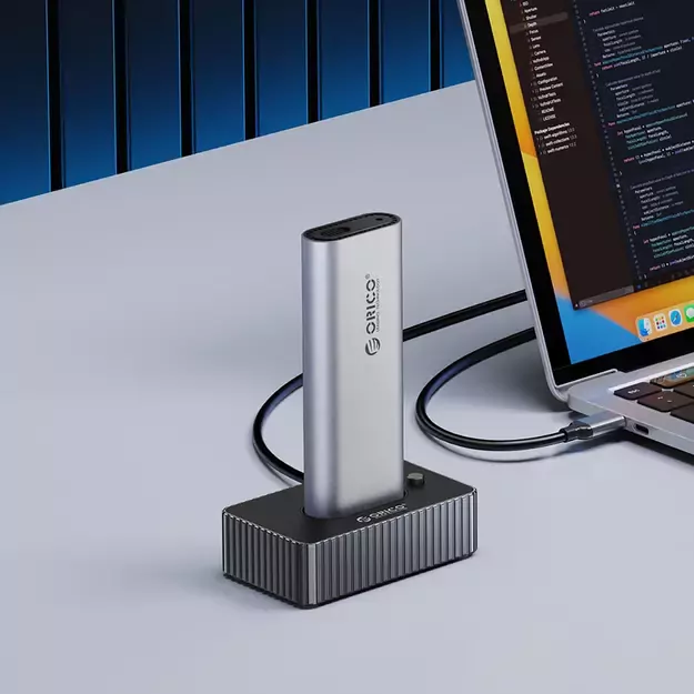 Orico IT18C3 Docking Station for M.2 NVMe/SATA Drive - Gray 2