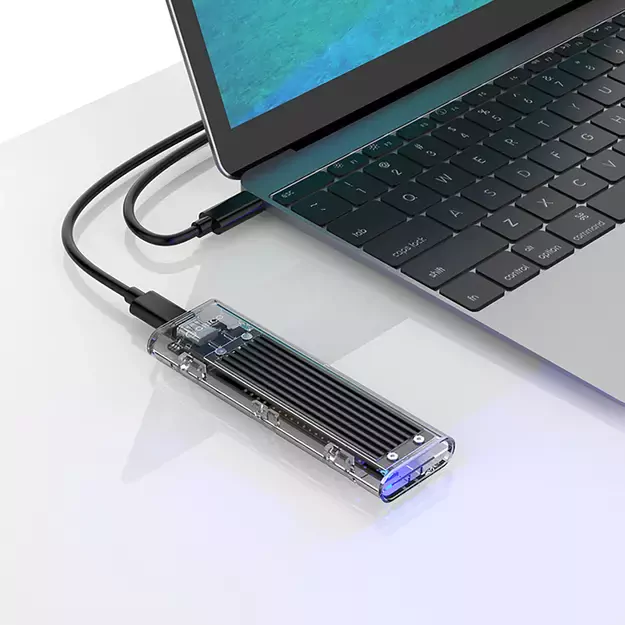 Orico TCM2-C3 M.2 NVME to USB-C 10Gb/s Disk Drive - Black 2