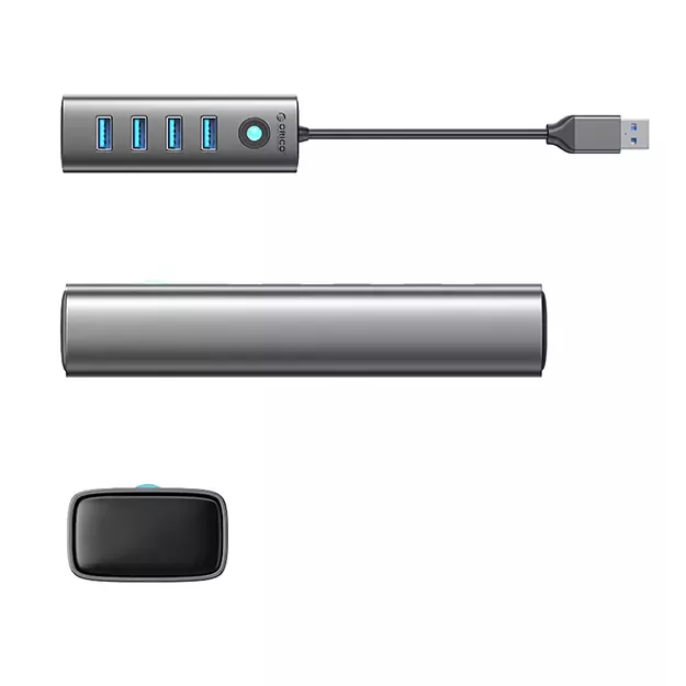 Hub Orico PDD4U-U3 4x USB-A 3.0 - gray 1