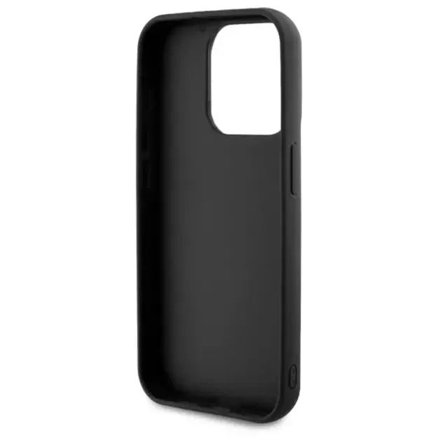 Karl Lagerfeld 3D Rubber Signature Case for iPhone 15 Pro - Black 6