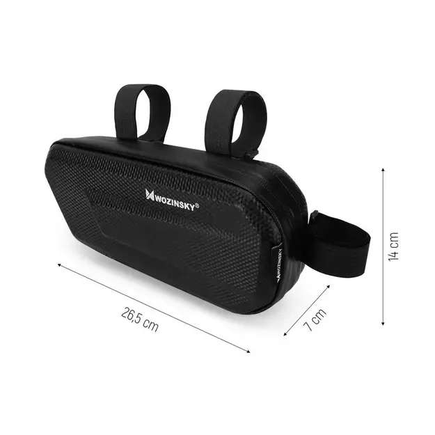 Wozinsky bike frame bag 1.5l black (WBB10BK) 45