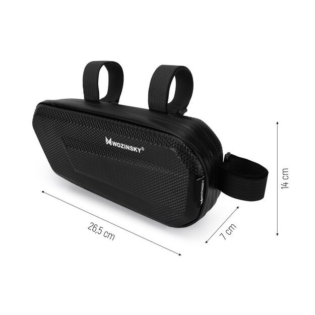 Wozinsky bike frame bag 1.5l black (WBB10BK) 17