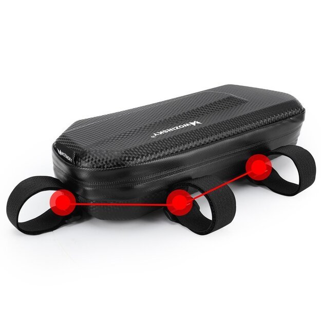Wozinsky bike frame bag 1.5l black (WBB10BK) 26