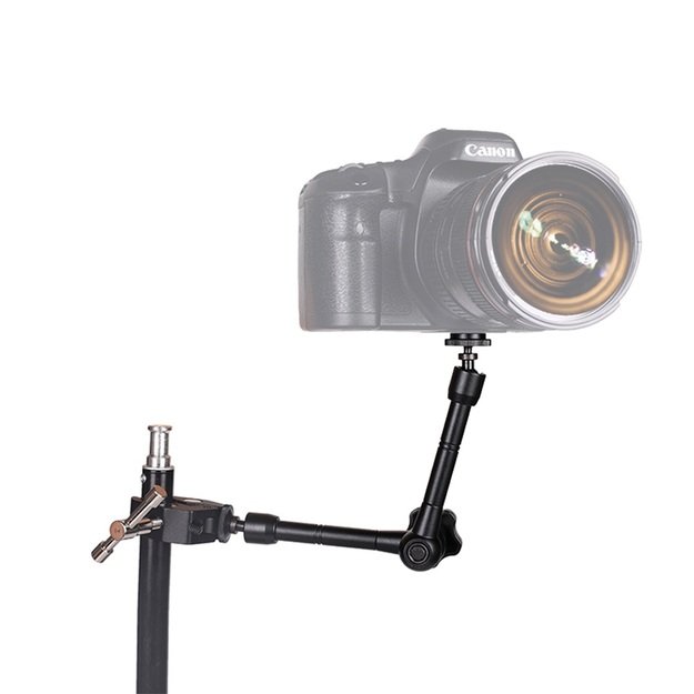 Clamp holder for camera, camera, microphone 1