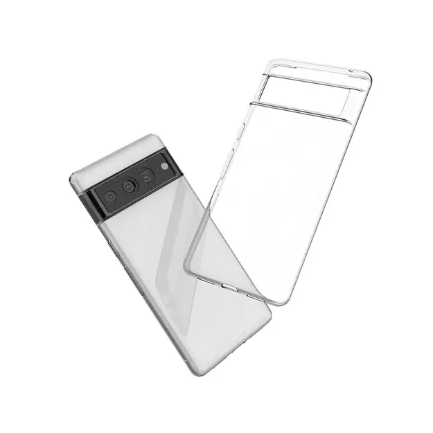 Ultra Clear 0.5mm Google Pixel 7 Pro Case Gel Back Cover Transparent 4