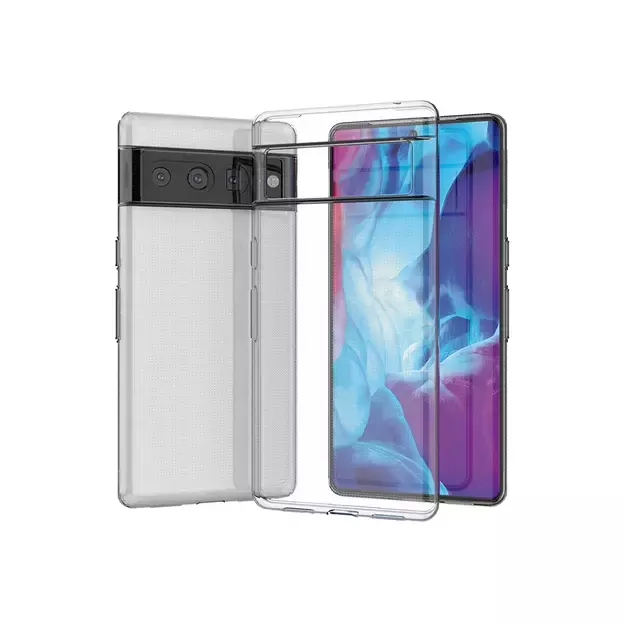Ultra Clear 0.5mm Google Pixel 7 Pro Case Gel Back Cover Transparent 2
