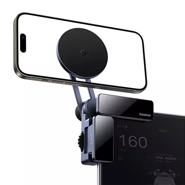 Baseus MaxView Magnetic Car Display Mount Holder - Gray 3