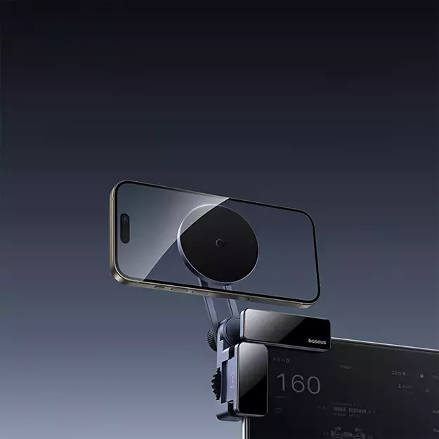Baseus MaxView Magnetic Car Display Mount Holder - Gray 13