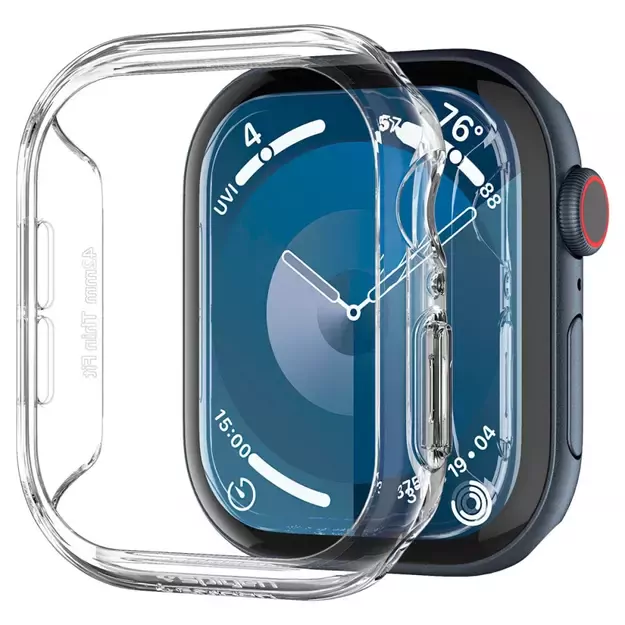 Spigen Thin Fit Case for Apple Watch 10 42mm - Clear 1