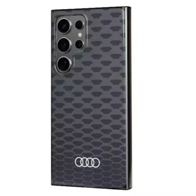 Audi IML Stitching Pattern MagSafe Case S24 Ultra S928 black/black hardcase AU-IMLMS24U-Q5/D3-BK 2