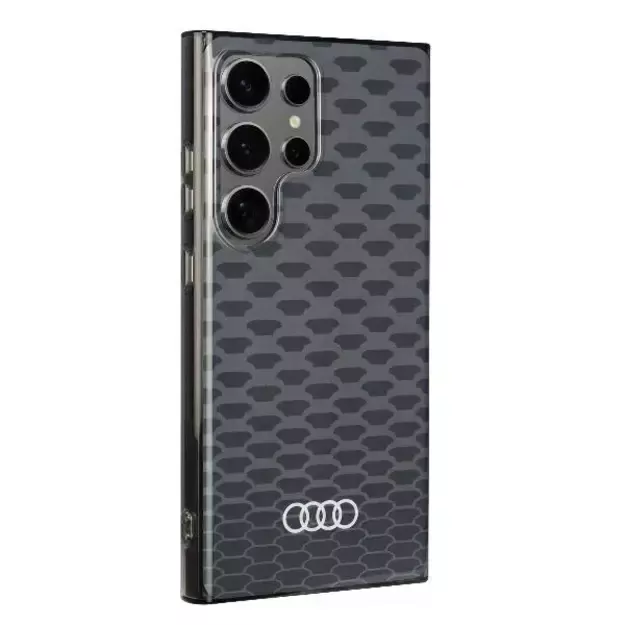 Audi IML Stitching Pattern MagSafe Case S24 Ultra S928 black/black hardcase AU-IMLMS24U-Q5/D3-BK 1